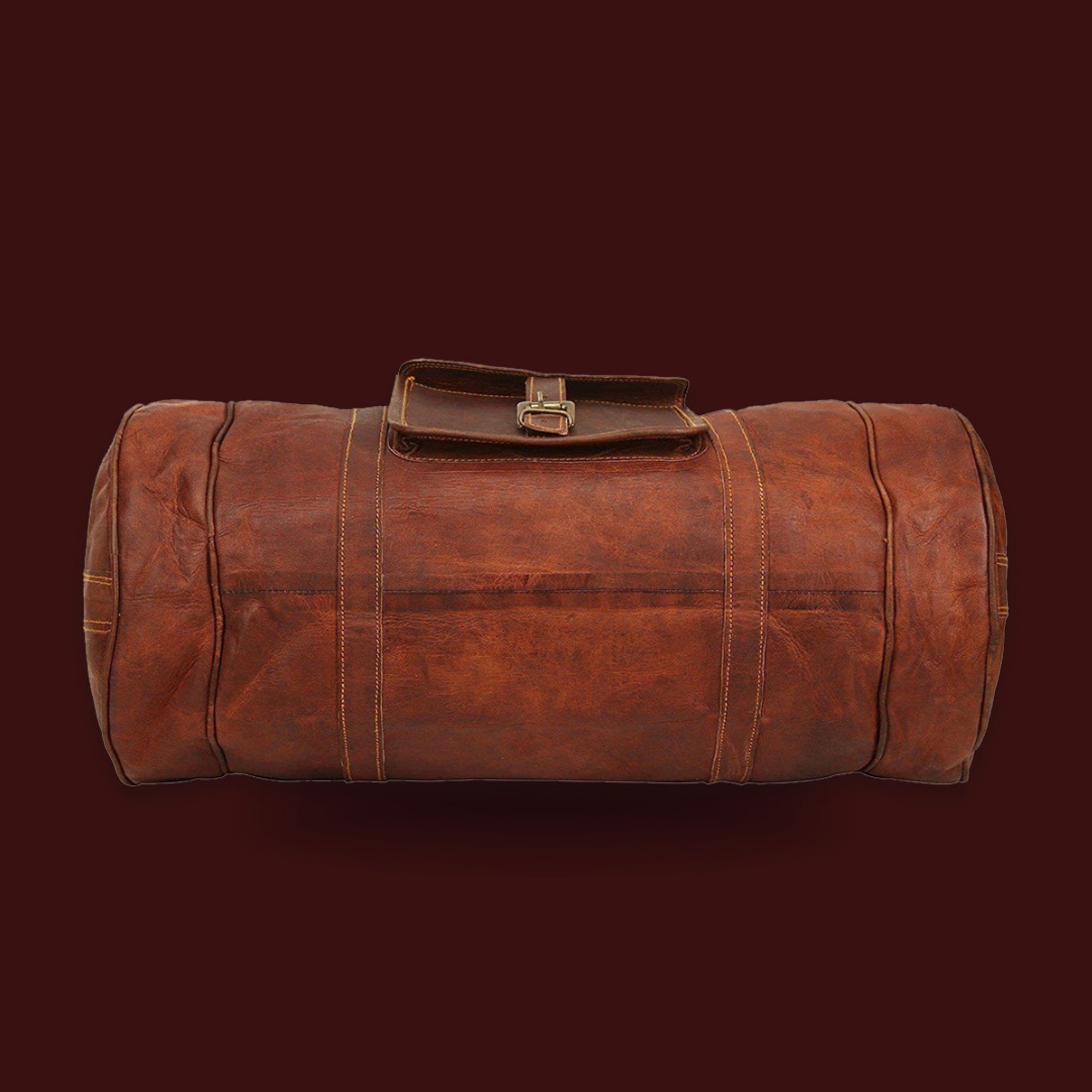 Men's Duffle Bag, Leather Duffle Bags Men, Christmas Gift Duffel Bag