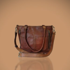 Leder Tote Bag Weihnachtsgeschenk Ledertasche Geldbörse Handtasche Ledereinkaufstasche für Frauen große Ledereinkaufstasche Arbeitstasche Leder Geldbörse Handtasche