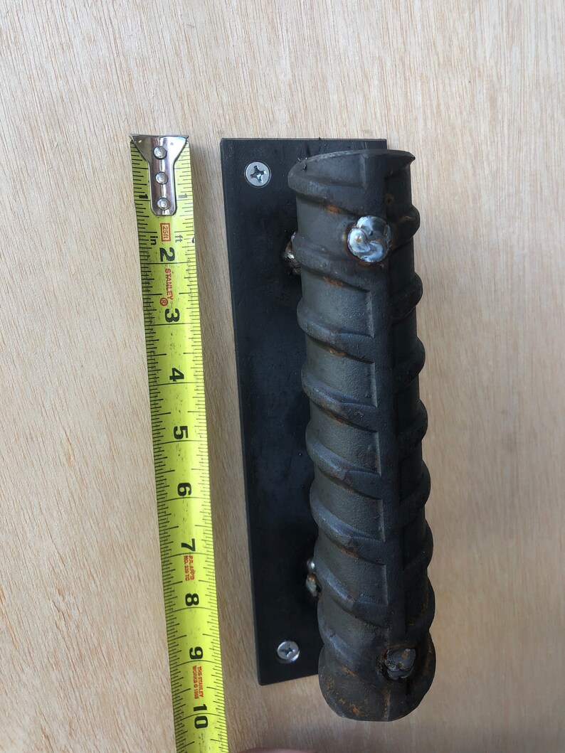 Custom Rebar Door and Barn Handle Etsy