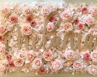 Personalize o quadro do nome da flor