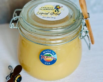 22 oz creamed honey, Montana Made