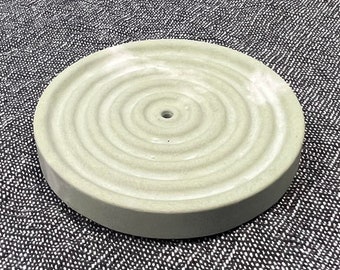 INCENSE STICK HOLDER - Handmade Concrete - Incense Burner, Cone Burner, Swirl