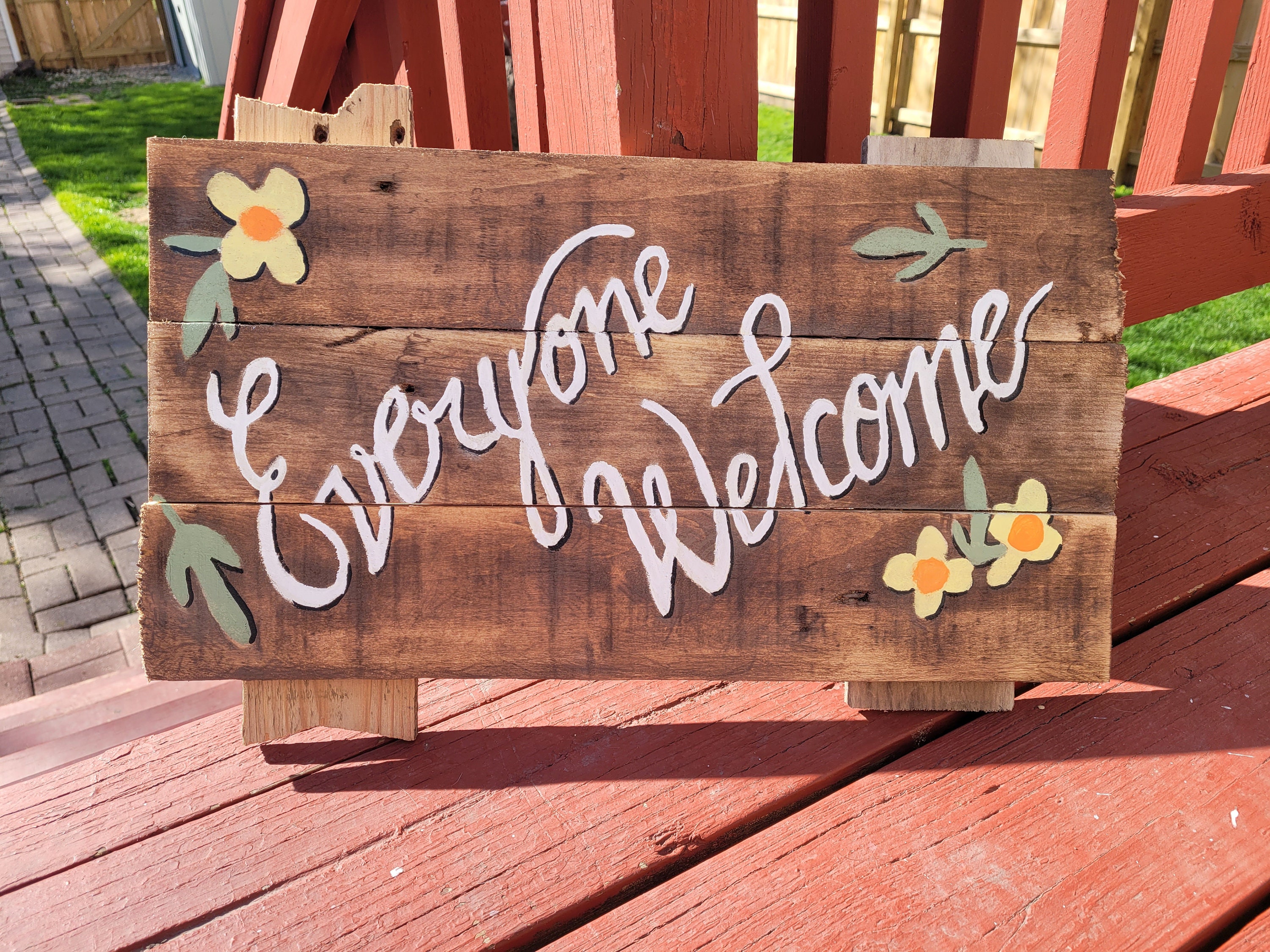 Everyone Welcome Wynonna Earp Sign