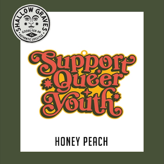 Support Queer Youth Air Freshener