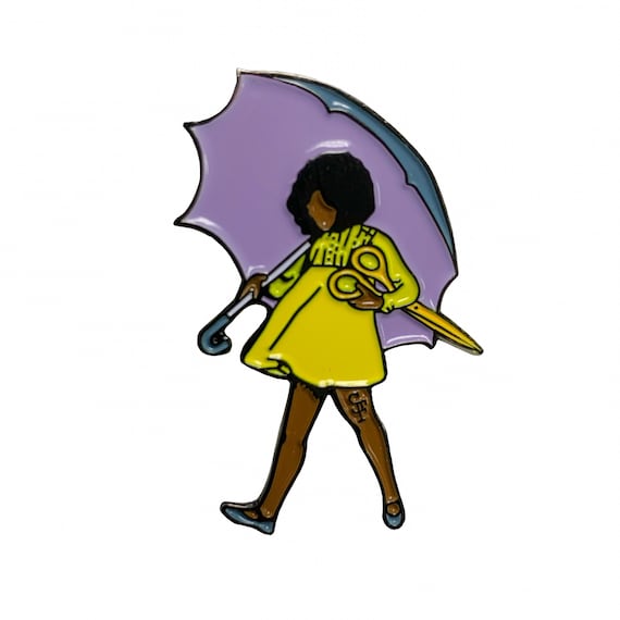Scissor Bae Enamel pin | SALT GIRL |