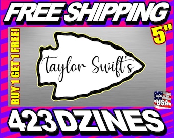 Swiftie Chiefs Sticker | Decal | x2