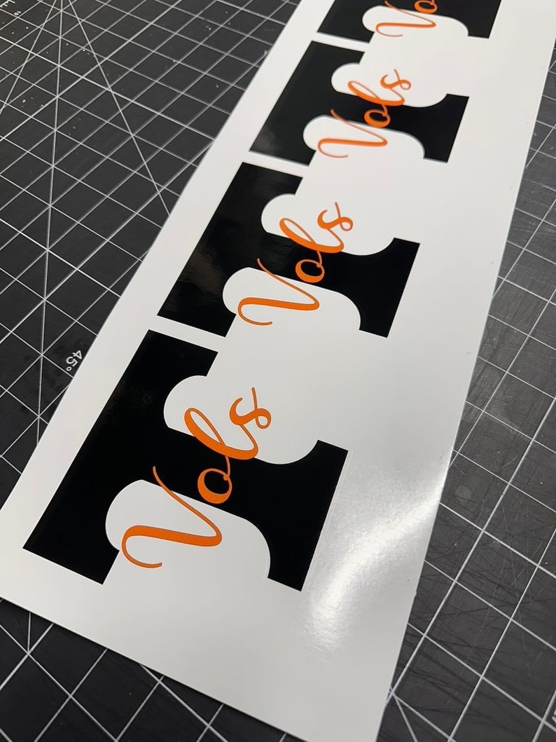 Tennessee Vols Power T Sticker | Decal | X2 - Etsy