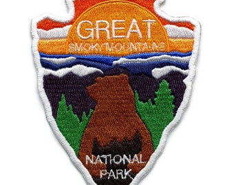 Great Smoky Mountains National Park Patch Aufnäher zum Aufbügeln BH7