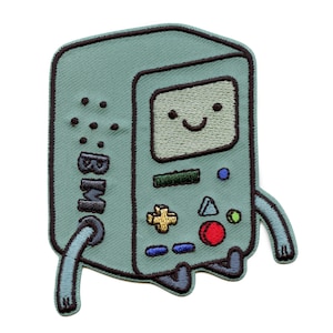 Adventure Time BMO Patch Cartoon Network Animation Embroidered Iron On BH5