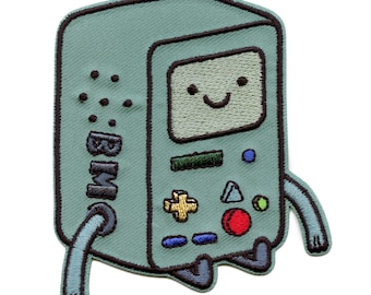 Adventure Time BMO Patch Cartoon Network Animation Embroidered Iron On BH5