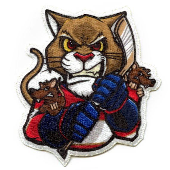 Florida Panthers Iron-On Patch – Embroidered Team Logo For Jackets, Hats, Bags