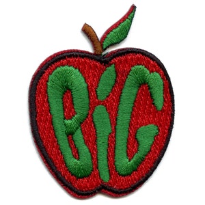 Big apple patch new york city embroidered iron on AG6