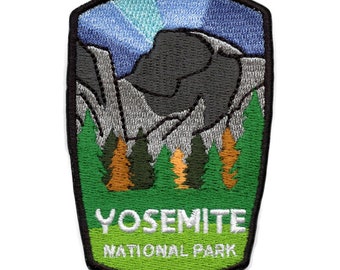 Yosemite Travel Patch National Park Embroidered Iron On BG7