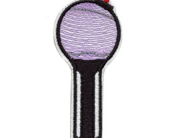 Bomb Light Stick Patch KPOP Fan Emoticon Icon Embroidered Iron On BE2