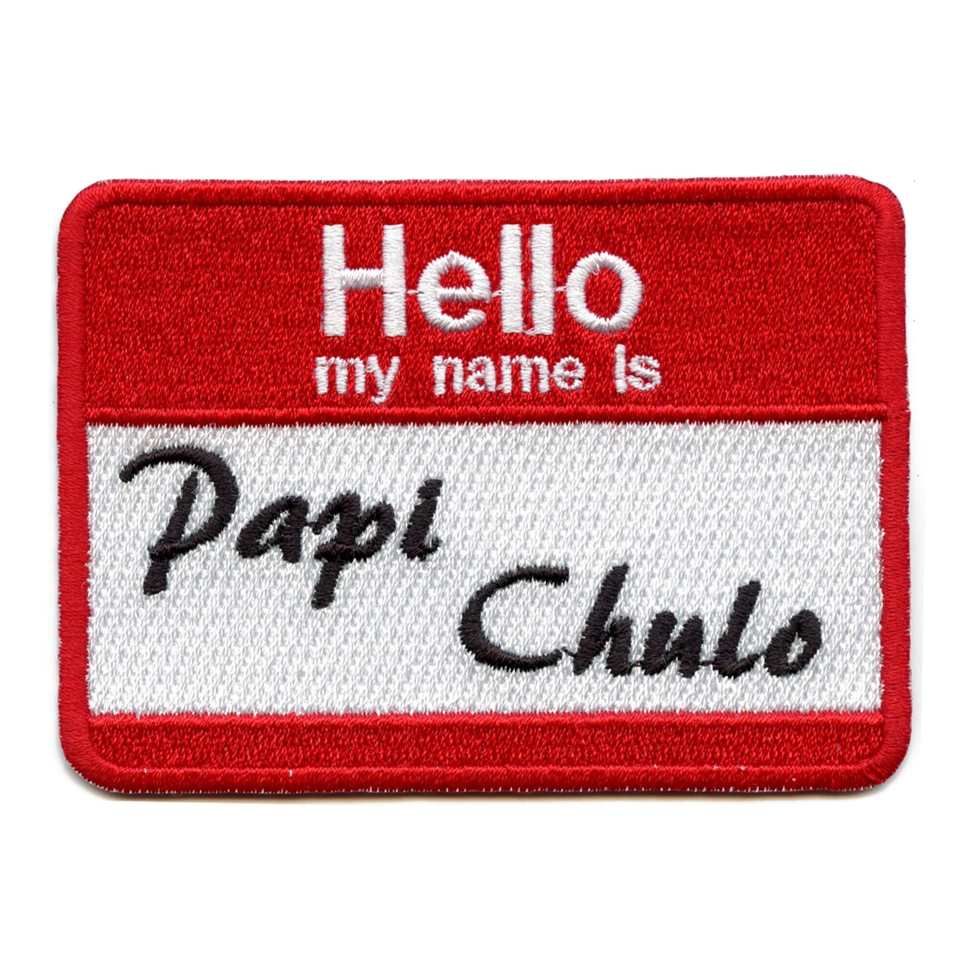 Hello My Name is Custom Patch Name Patch Personalized Name Patch
