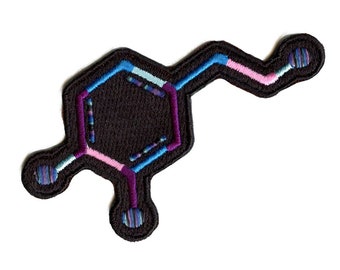 Fer brodé par structure chimique de correction de molécule de molécule de dopamine sur AC6