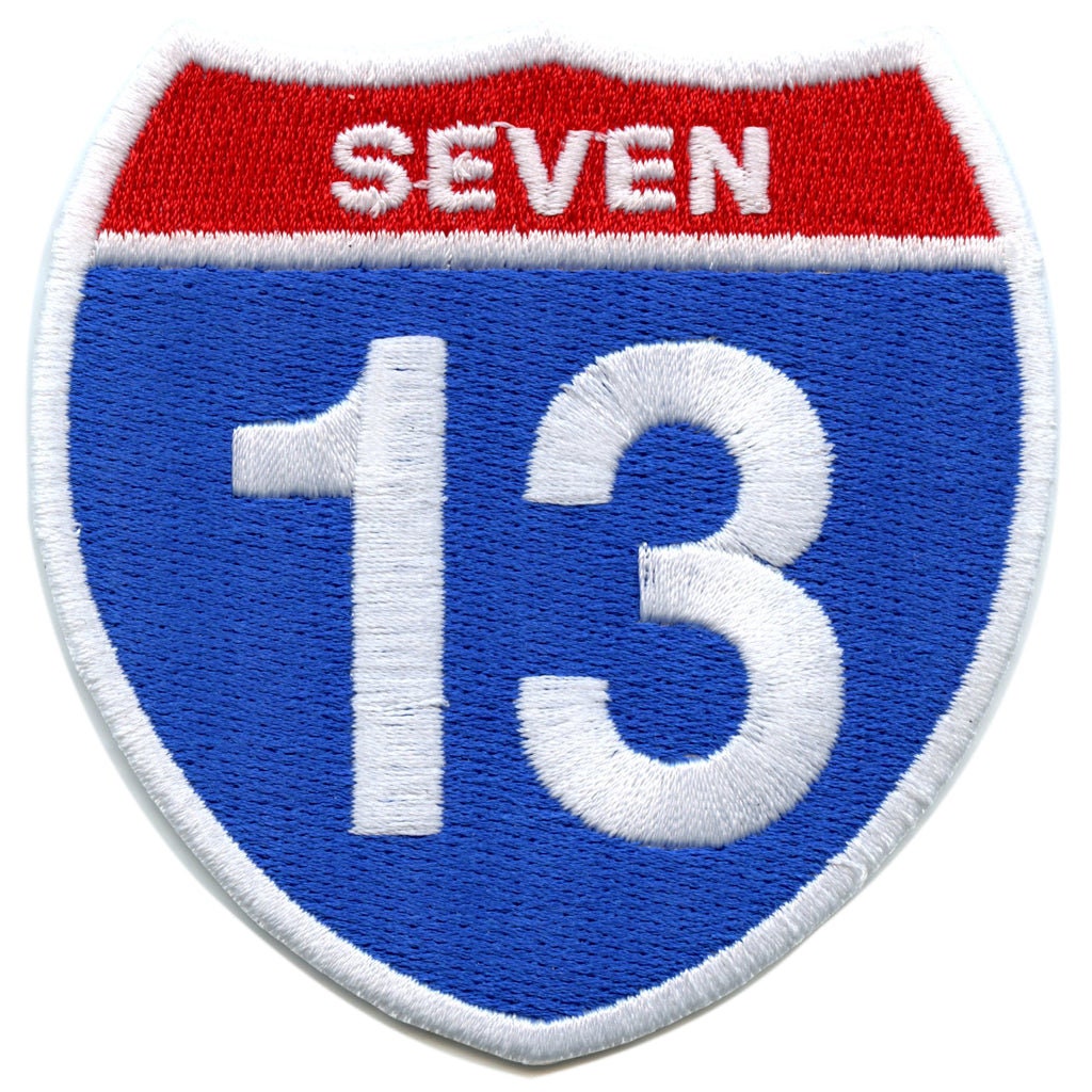 ROAD × CANVAS WNAME IRONCROSS TOP Houston 713 Road Sign Embroidered Iron on Patch BD8 - Etsy