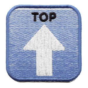Topppil Tagg Emoticon Ikon Patch Pride Roll Preference Broderad Stryk-på EE5
