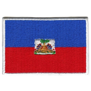 Drapeau d'Haïti - Flag of Haiti Pinback Button