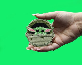 Grogu Star Wars The Mandalorian Baby Yoda Patch The Child Iron On