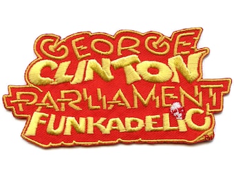 George Clinton Parliament Funkadelic Patch American Singer Songwriter Embroidered Iron On BD2