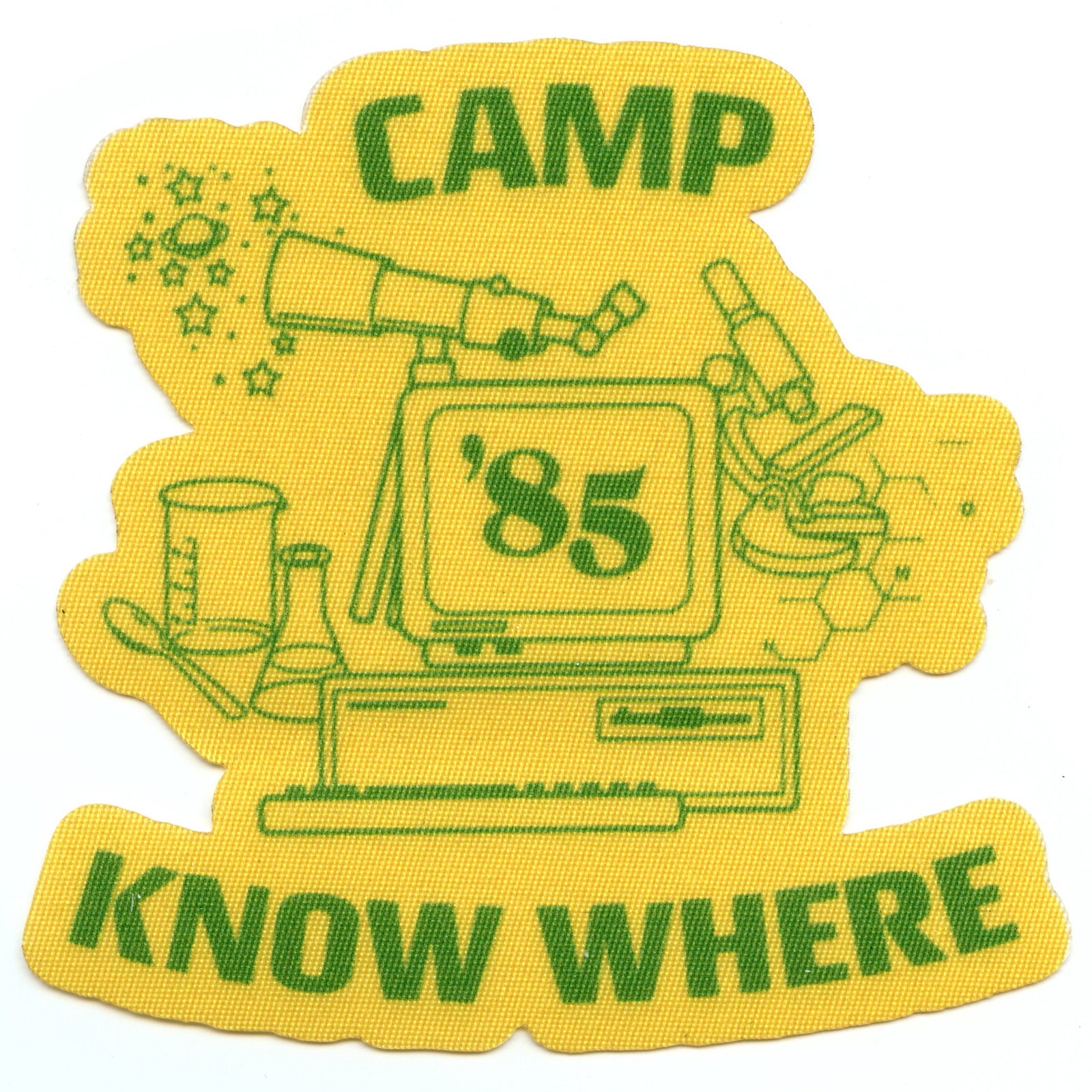 First Camp Out Iron-On Patch