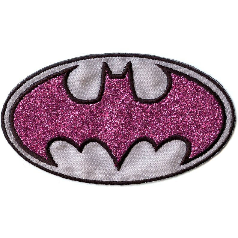 Officially Licensed Batgirl Pink Patch Logo DC Comics Iron on Etsy