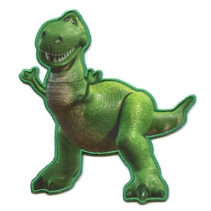 Officiellt licensierad Toy Story Rex-lapp Disney Pixar Stryk-på-applikation CB4
