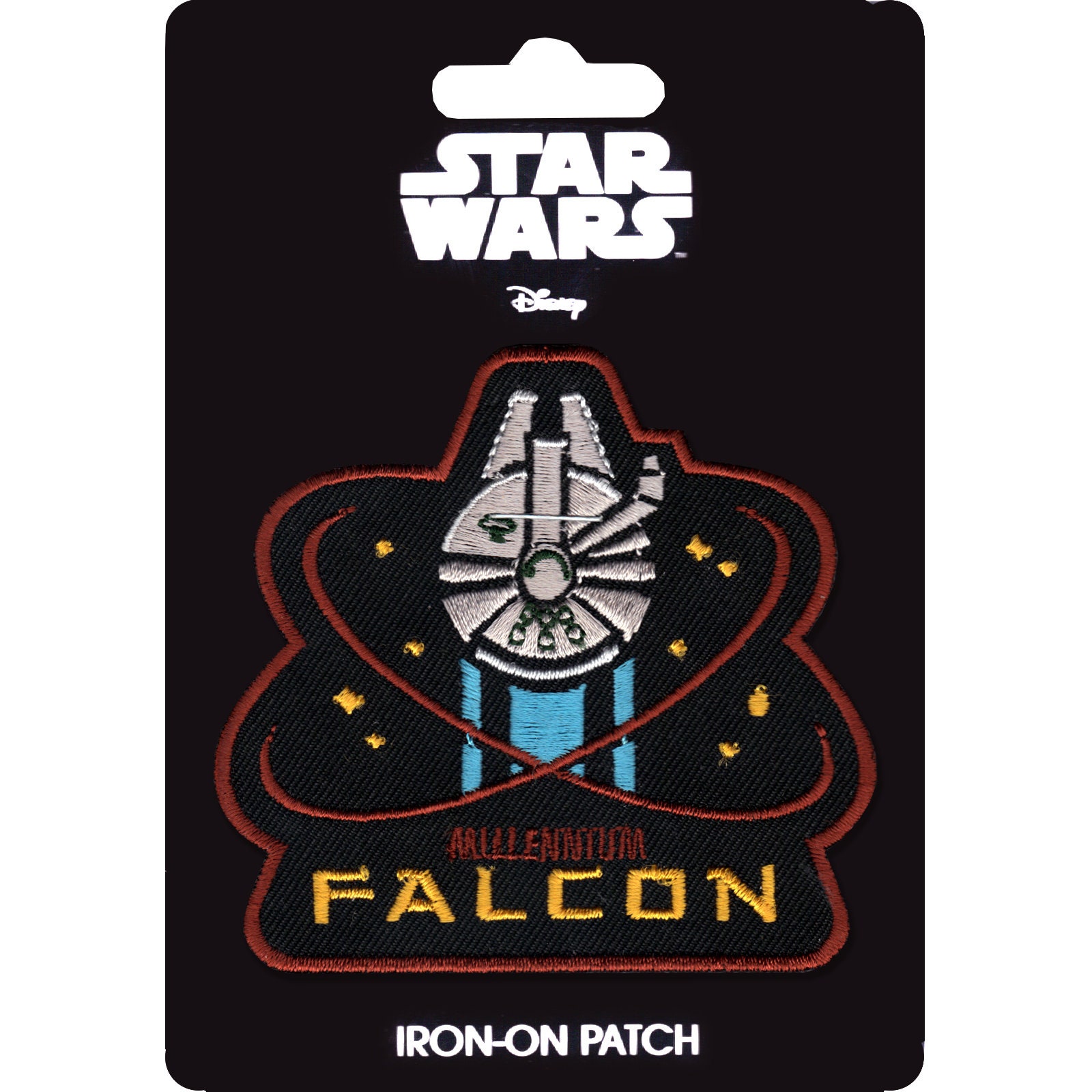Officially Licensed Millennium Falcon Patch Star Wars Iron On Etsy