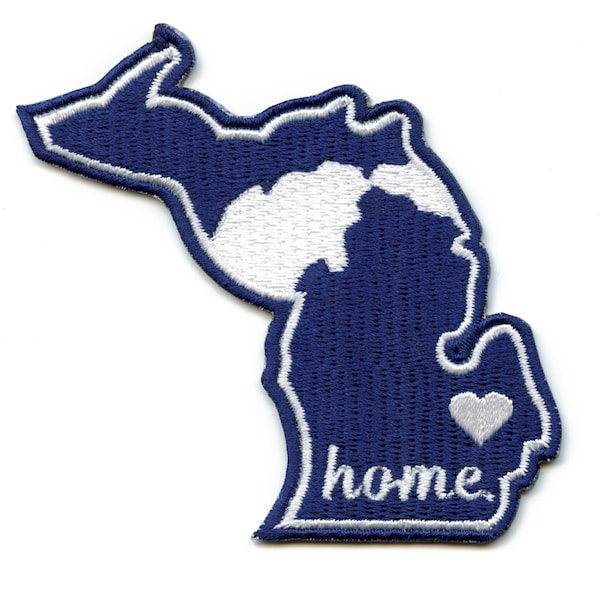 Michigan State Iron on Patch Etsy