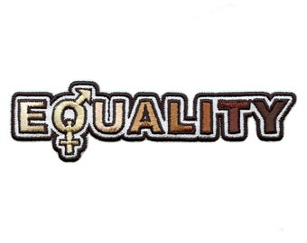 Equality Skintones Pride Patch Race Unity Embroidered Iron On CF6