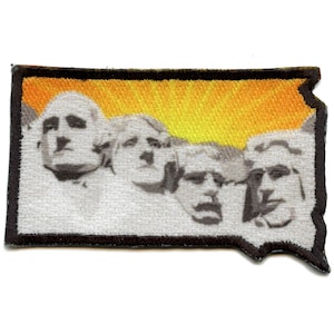 Broderad stryk-på-lapp i South Dakota, Mount Rushmore, BE7