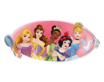Officieel gelicentieerde Disney Princess Group-patch Fairytale opstrijkbare geborduurde CC4