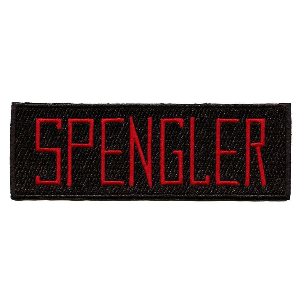 Ghostbusters Spengler Name Tag Patch Costume Embroidered Iron | Etsy