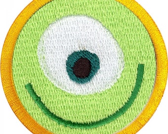 Alien Badge Patch Space Wilderness Scout Sash Iron On Embroidered CD4