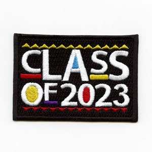 Class Of 2023 HBCU Patch Box Logo Embroidered Iron On CC7