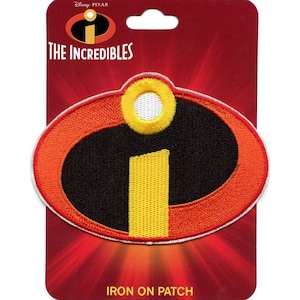 Disney Pixar The Incredibles Patch Superhero Logo Iron On CC4