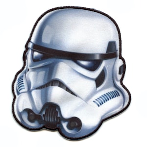 Officially Licensed Star Wars Stormtrooper Patch Iron on Applique CD1