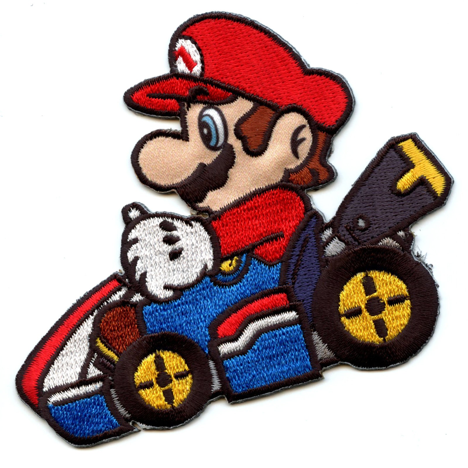 Patch (autocollant) Brodé CRS 7x7 Cm - À Coudre Ou à Repasser Sur Vêtement