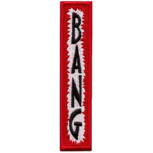 Bang Banner R&B Patch Queen B Music Embroidered Iron On BH2