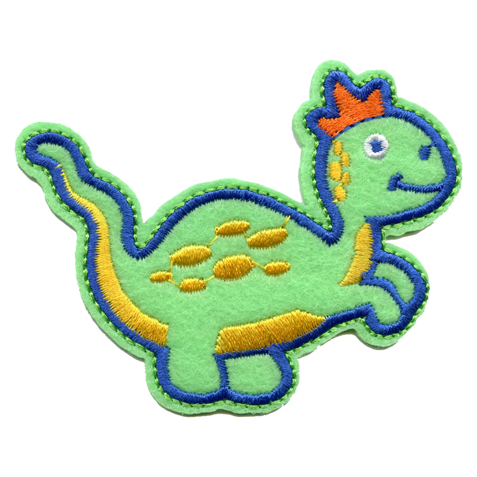 dinosaur with a crown on its head
