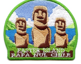 Rupa Nui Chile Eastern Island Travel Patch GH1