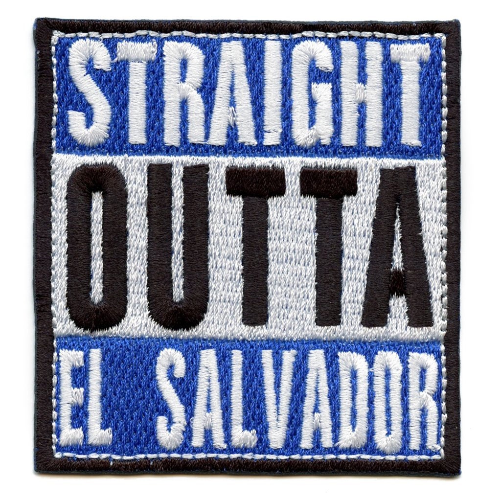  Cypress Collectibles - El Salvador Flag Patch - Premium  Embroidered Appliqué - Central American Country Iron On Patches -  Dimensions: 3.5 x 2.5 : Arts, Crafts & Sewing