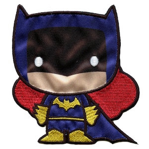 Officially Licensed DC Comics Batgirl Patch Emoticon Icon Embroidered Iron on Applique CE3