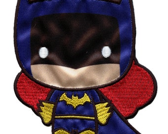 Officieel gelicentieerde DC Comics Batgirl-patch Emoticon-pictogram geborduurd opstrijkappliqué CE3