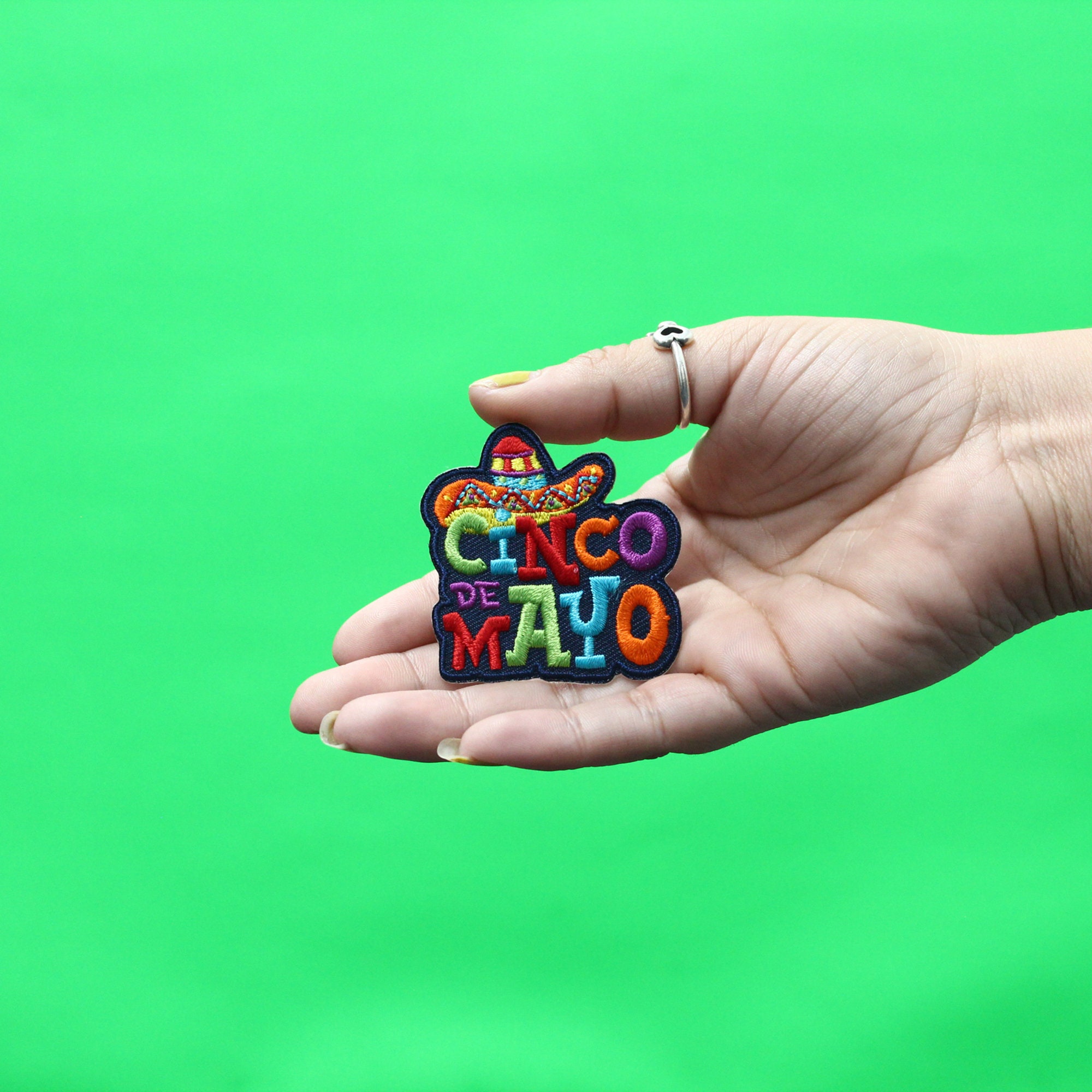 Cinco De Mayo Patch Colorful Fiesta Holiday Embroidered Iron on AC8 - Etsy