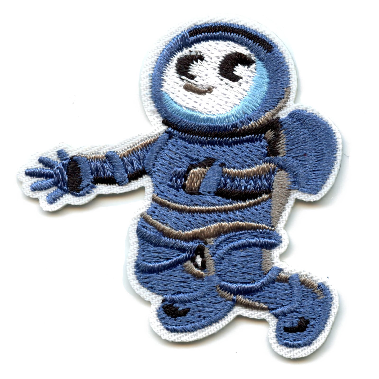 Blue Astronaut Floating Patch Outer Space Embroidered Iron on Small BE1 ...