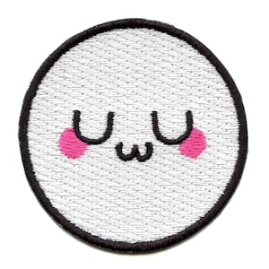 Kawaii UwU Face Patch Cute Anime Japanese Embroidered Iron On ED5