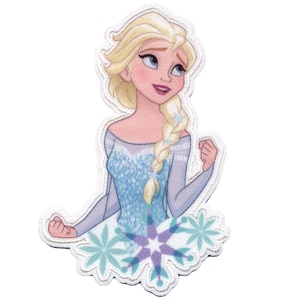Officially Licensed Disney Frozen Elsa Patch Movie Queen Iron On Applique CC4
