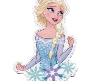 Officially Licensed Disney Frozen Elsa Patch Movie Queen Iron On Applique CC4